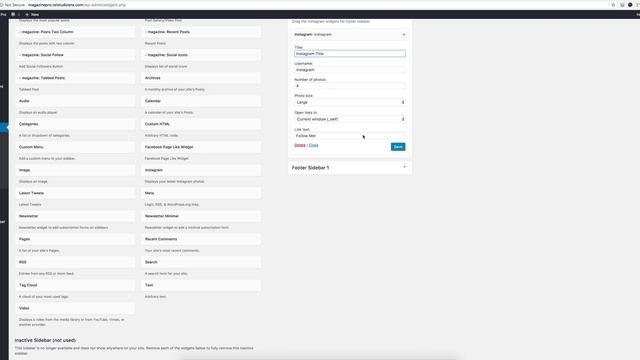 09. Footer Settings (Instagram Footer, Post Slider Footer, Footer Columns, Copyright) смотреть онлайн