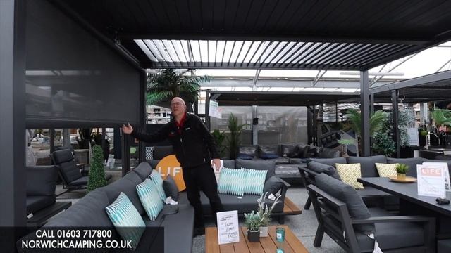 The Cube Square Aluminium Pergola 2023 available in 3m x 3m, 4m x 3m, 6m x 3m sizes смотреть онлайн