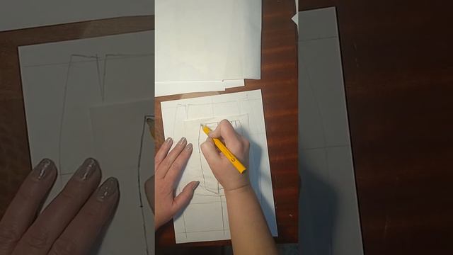 Моделирование . Юбка с отлетной деталью типа 