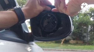 Volkswagen  Tiguan. Замена лампы подсветки в зеркалах.