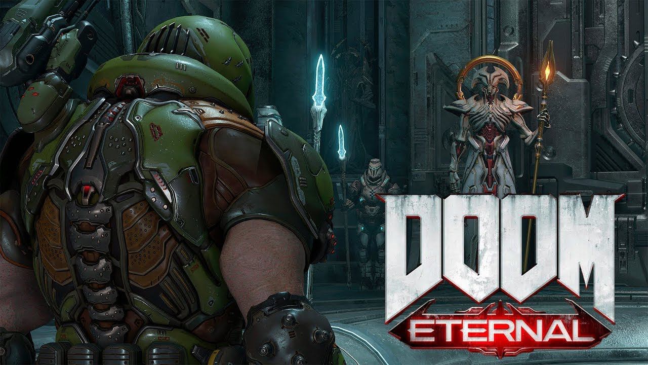DOOM Eternal. Запуск и смена языка. смотреть онлайн