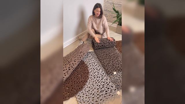 Выбор цвета для ковра ручной работы Иванка. Дизайнерские ковры и элементы декора Ivanka смотреть онлайн