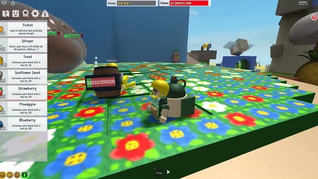 СИМУЛЯТОР ПЧЕЛОВОДА ОБНОВЛЕНИЕ ? Я сломал игру, выманил волка! Roblox Bee Swarm Simulator смотреть онлайн