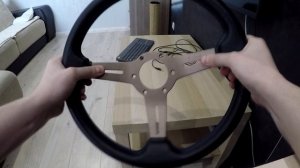 Установка спортивного руля Nardi Torino на Mark 2 JZX100 Tourer V