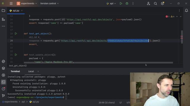 Backend и API - автоматизация тестирования на Python смотреть онлайн
