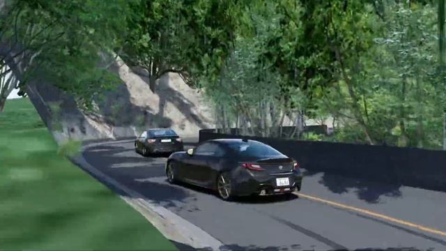 GT86 vs GR86 Touge battle! смотреть онлайн