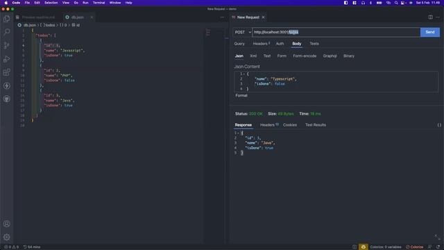 json-server - 04 - POST Method (Bahasa Indonesia) смотреть онлайн