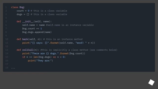 Static methods in Python? смотреть онлайн