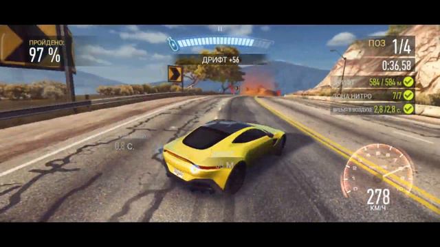 Need for speed:No limit. Прохождение особого события, розыгрыш Aston Martin Vantage 2020 День 6 смотреть онлайн