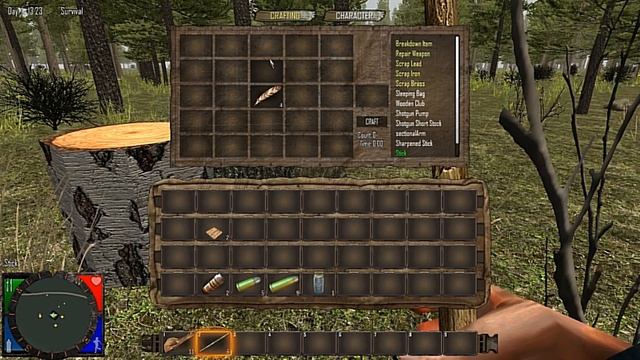 7 Days 2 Die New Update, Group Survival #1 Stick V.S Deer смотреть онлайн