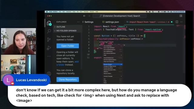 ? Building Your First Extension in VS Code смотреть онлайн