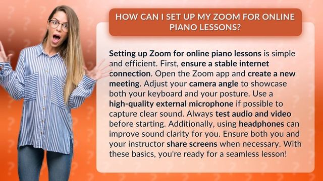 How Can I Set Up My Zoom for Online Piano Lessons? смотреть онлайн