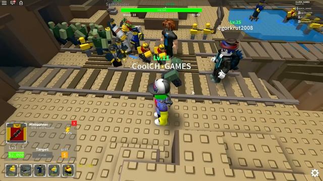 ОНИ НЕ ПРОЙДУТ! Держим ОБОРОНУ с ПОДПИСЧИКАМИ в Режиме Tower Defense Simulator Roblox смотреть онлайн
