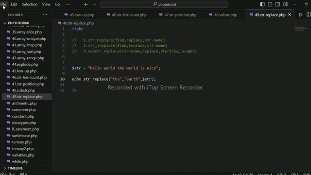 string replace function in php #49 смотреть онлайн