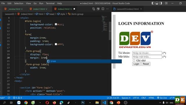#Devmaster - DEV2302LM-FE46 - Lesson03 смотреть онлайн