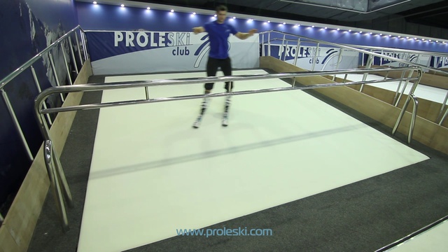 горнолыжный тренажер proleski бесконечный склон - катание на горных лыжах и сноуборде