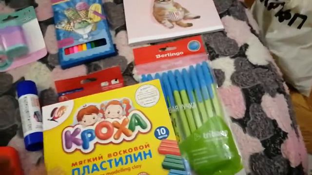 покупки к школе, канцтовары #фикспрайс смотреть онлайн