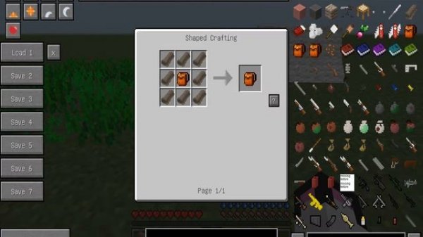 Обзор мода:The Camping Mod №1 на майнкрафт 1.5.2