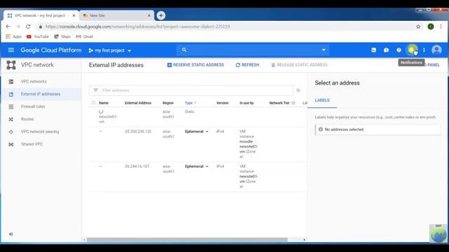 How to setup Public static ip on Moodle server in Google Cloud - March- 2019 смотреть онлайн
