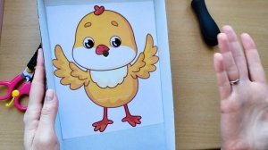 Развивающая игра с крупой на мелкую моторику. У нас очень голодный цыпленок!