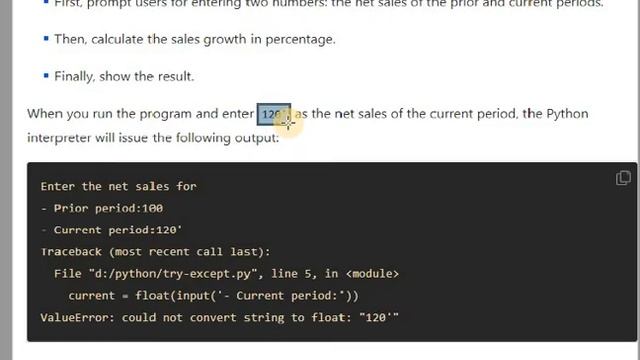 python | mca | sem 2 | exception handling смотреть онлайн