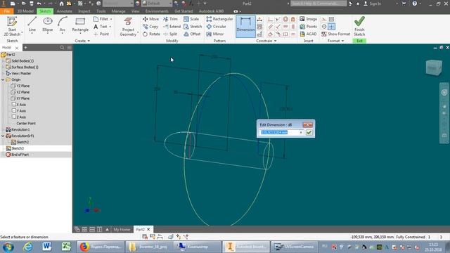 Ship screw (Винт корабельный) - Autodesk Inventor смотреть онлайн