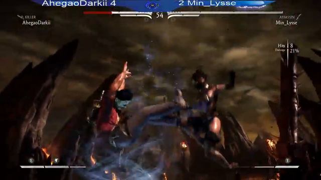 MKX Exhibition Showcase ( Ahegao Darki vs. Min Lysse FT10) смотреть онлайн