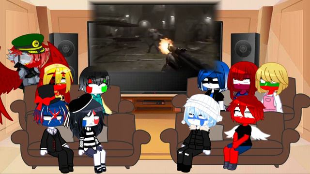 Atomic Heart/Crossover/Countryhumans/ реакция на Atomic Heart смотреть онлайн