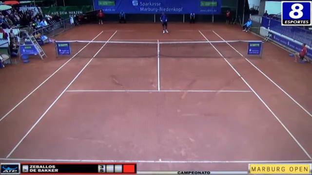 Horacio Zeballos v Thiemo De Bakker - Marburg 2014 - Final (Set 1 e 2) смотреть онлайн