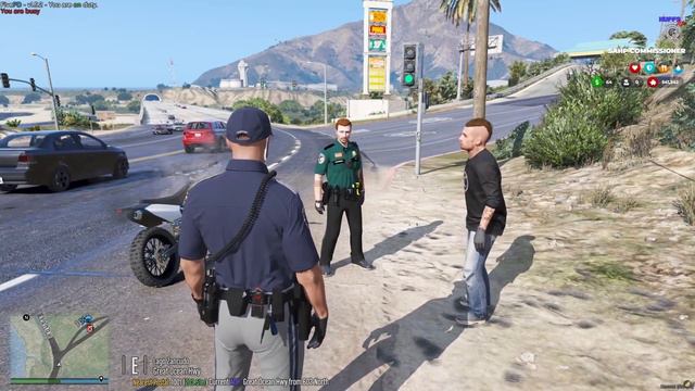 What It's Really Like Being A New Cop in GTA 5 RP смотреть онлайн