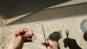 Новые ручки для москитных сеток своими руками.