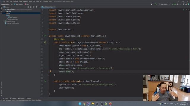 Journey(JavaFX)S1E3 Setup JavaFX Lib and SceneBuilder in IntelliJ смотреть онлайн