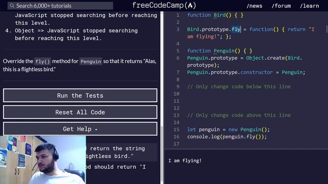 freeCodeCamp solutions - Object Oriented Programming (17 - 26) смотреть онлайн
