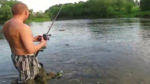 Ловля хариуса на кораблик