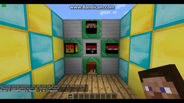 Как получить голову игрока или моба.[Minecraft 1.7.2] #1 смотреть онлайн