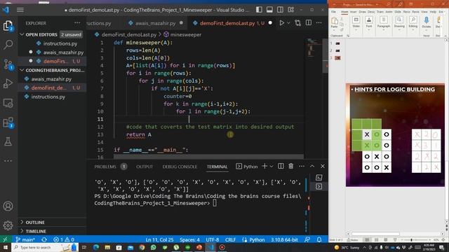Project 1 (SOLVED) Python Game Development: Build and Share on Github | Urdu/Hindi | Tutorial #12 смотреть онлайн