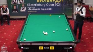 Иосиф Абрамов в финале как на тренировке.