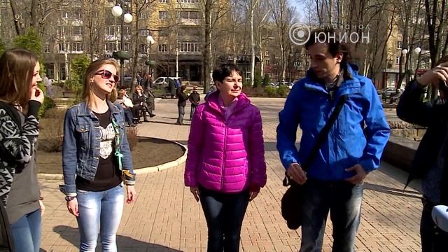 Утро 01.04.2014. Йога смеха. © ТК Юнион смотреть онлайн