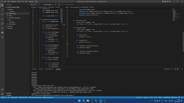 Python button class :) смотреть онлайн