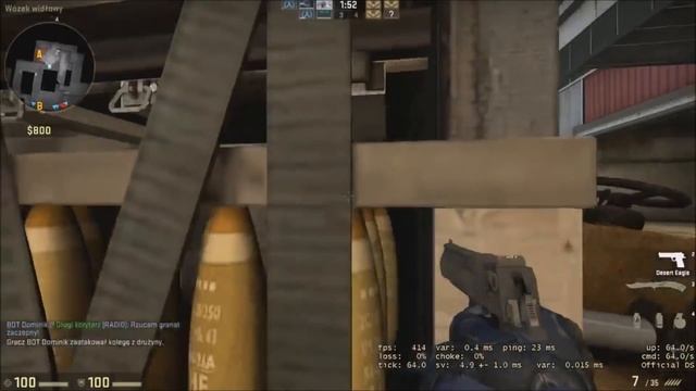 test fps w CS GO - i7 8700K i gtx 1080 смотреть онлайн