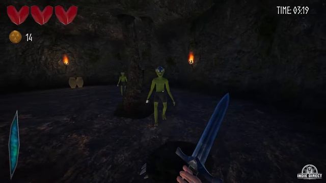 Fighting Your way out of a Hole - Cave Crawl Review (Steam) смотреть онлайн