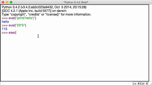005 Eval and Exec смотреть онлайн