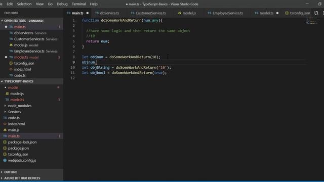 Typescript Refresher | generic in general смотреть онлайн