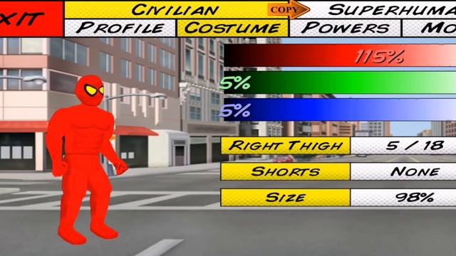 How to make Shape-Man from Shape Comics in super city смотреть онлайн