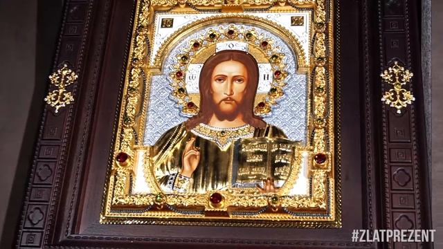 Православные иконы в драгоценном окладе, Златоуст смотреть онлайн
