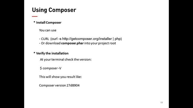 Copy of 2013 09 05 15 13 The New Era of PHP Using Composer for Dependency and Package Management смотреть онлайн