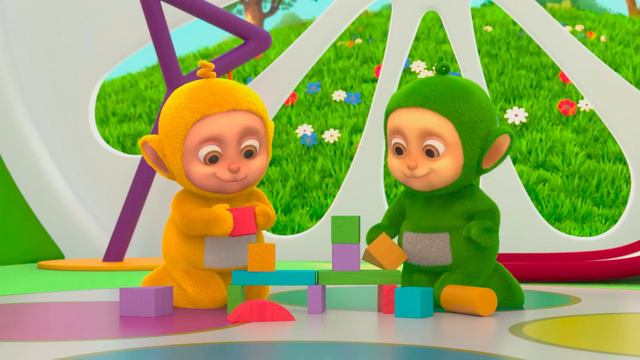 Tiddlytubbies Love Watching The Magic Carousel And Dancing Bear | Mega Compilation