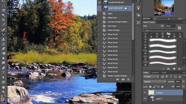 How to Make Snapshots in Photoshop Creative Cloud смотреть онлайн