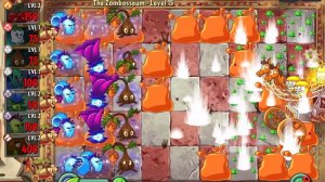 Прохождение босса из Рима в игре «Зомби против Растений 2» PvZ2