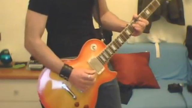 slow blues backing track in a - epiphone les paul tribute 2010 смотреть онлайн